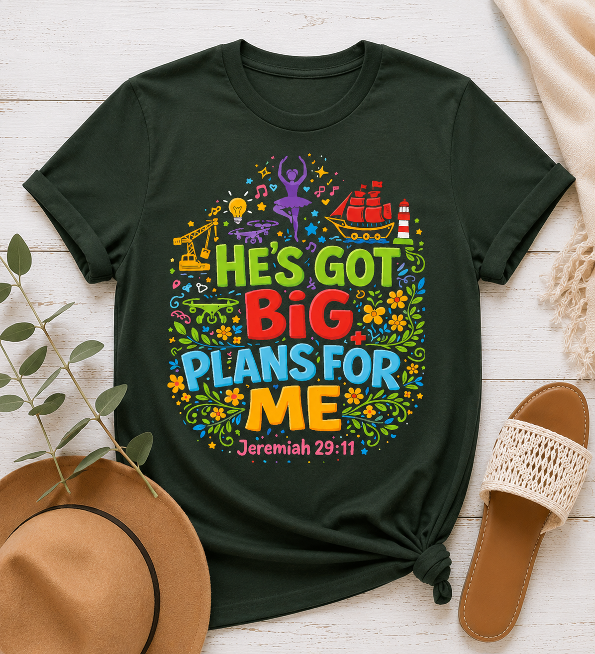 HE'S GOT BIG PLANS FOR ME - For Girls